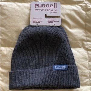 Purnell awesome possum knit beanie